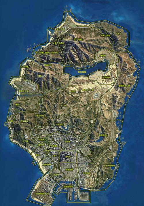 超详细GTA5地图攻略：新手必看地图解析