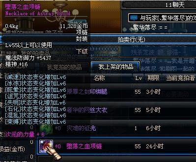 DNF堕落之血项链属性详解及适用职业推荐