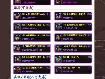 DNF手游合卡片指南：提高合成概率的实用方法