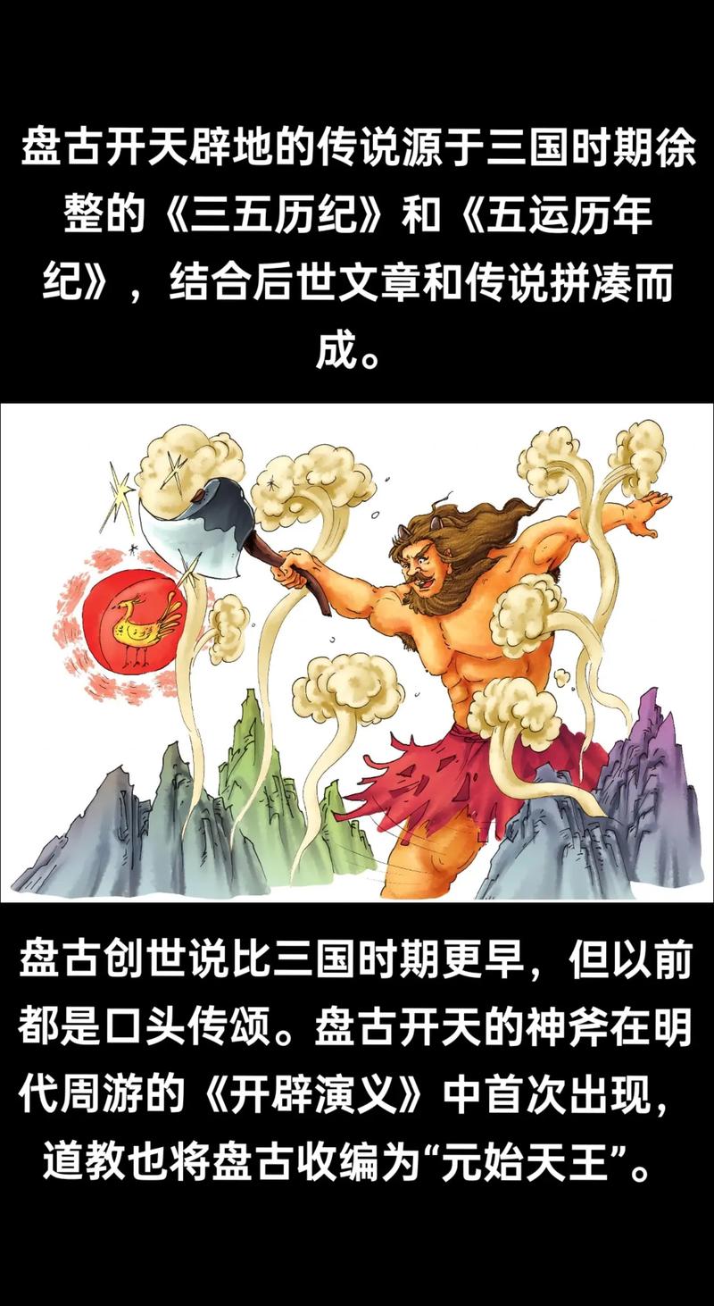 探秘远古传说：盘古开天辟地和女娲造人的故事