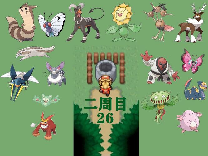 口袋妖怪白二周目最强阵容，轻松碾压各大道馆！