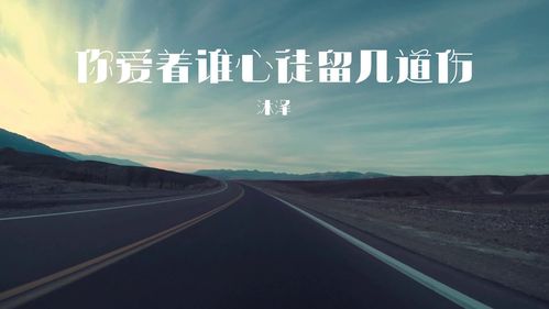 你爱着谁心徒留几道伤，这伤感歌曲是谁唱的