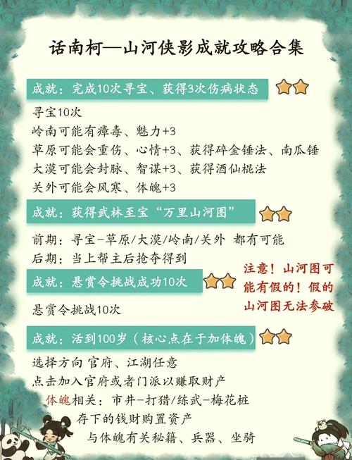 大侠立志传攻略大全：快速上手少走弯路就看这篇！