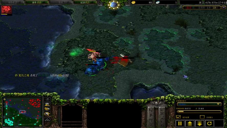 dota6.74c ai和普通版有啥区别？看完你就懂了！