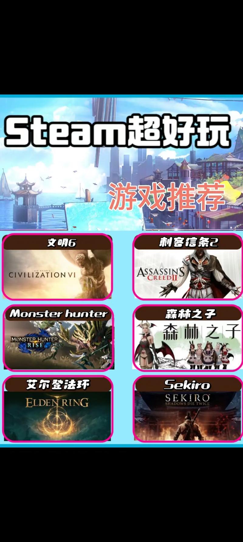 跟刺客信条类似的游戏有哪些？这几款让你玩过瘾！