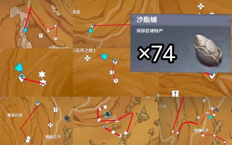 沙脂蛹采集地点全攻略，高效采集技巧分享！