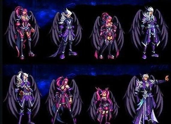 dnf天空套1到12套外观图片大全，稀有装扮经典回顾！