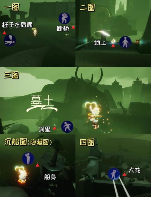 光遇雨林先祖位置更新，最新最全位置分享！