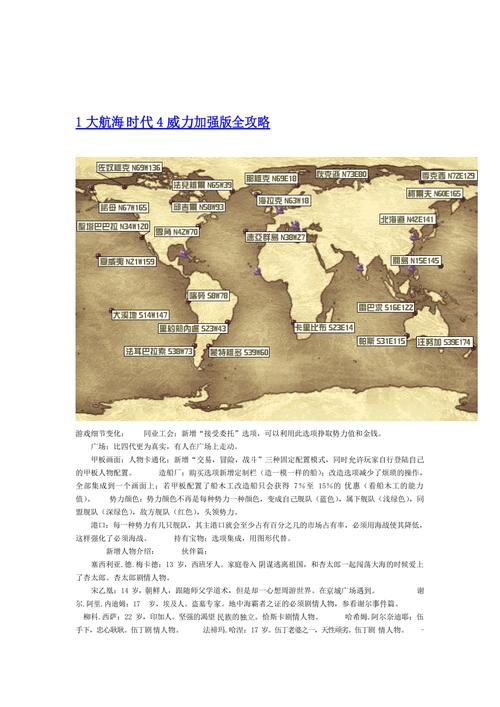 大航海时代4威力加强版怎么玩？新手入门攻略看这里！
