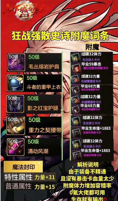 DNF血气唤醒加点分析：不同流派加点推荐