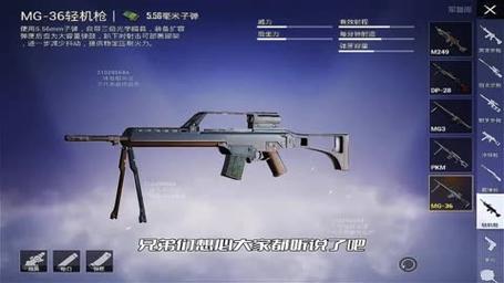 MG36轻机枪深度评测：火力支援新选择