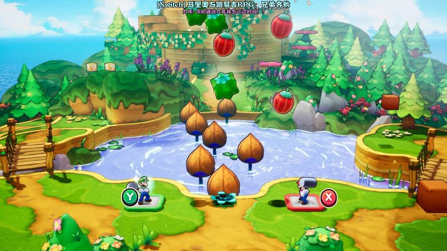 马里奥与路易RPG2：重温经典，时间旅行冒险之旅