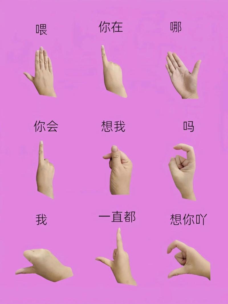 网络流行语180231：手势表白新方式你get了吗？