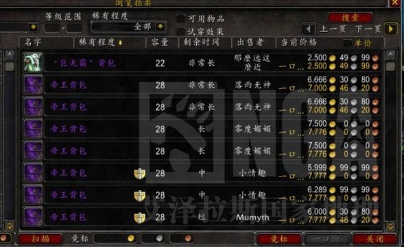 帝王背包属性怎么样？魔兽世界帝王背包深度评测