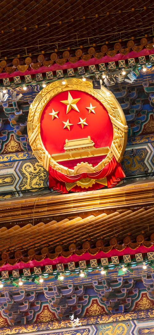 华为国徽熄屏壁纸高清下载，爱国手机主题推荐
