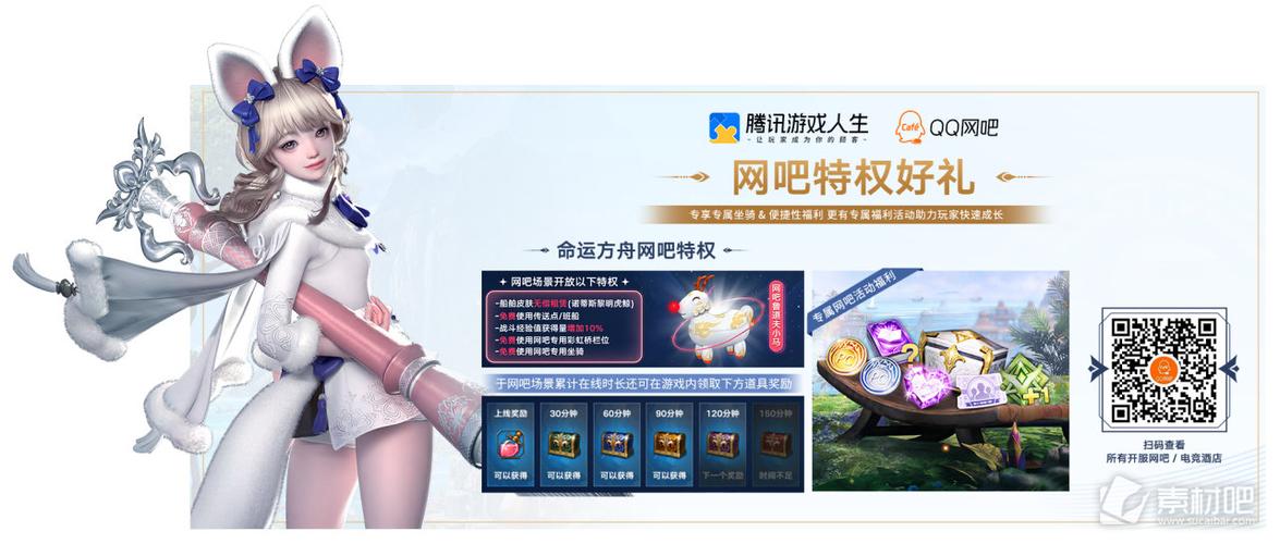 解锁QQ网吧特权：免费游戏，专属礼包等你拿！