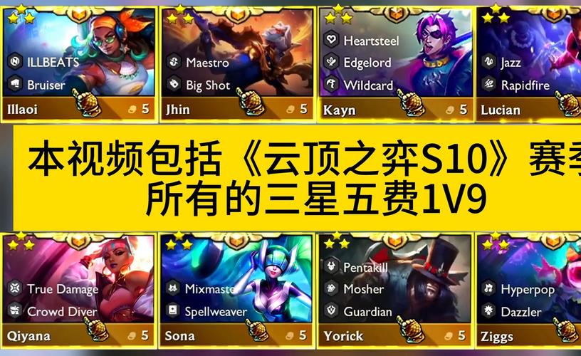 云顶S1赛季回忆录：初识云顶的乐趣与挑战