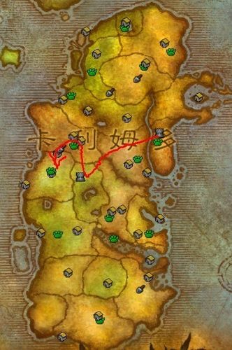 轻松前往外域：奥格瑞玛出发路线图解