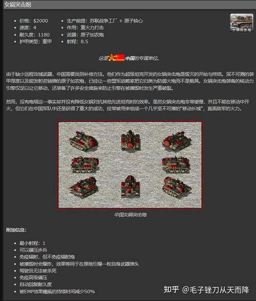 红色警戒2：全兵种数据及属性对比，助你轻松制胜