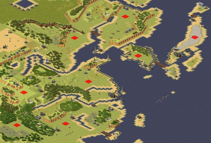 红警2资源地图合集：海量地图免费下载
