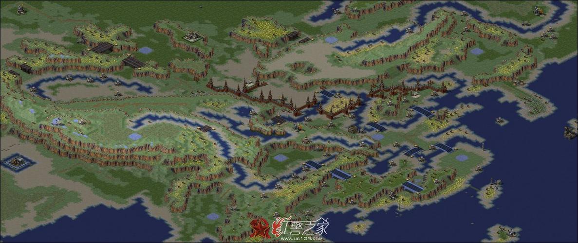 红警2守卫地图下载：单机联机都能玩的地图