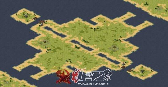 红警2布阵实战技巧：各种地形应对策略