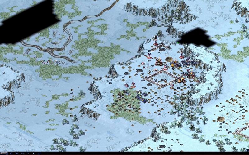红警2高手对战视频：冰天雪地巅峰对决