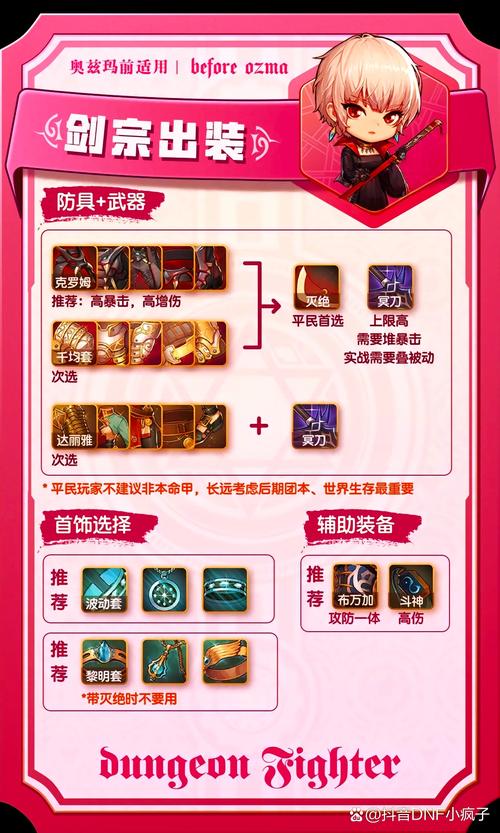DNF剑宗技能选择技巧：快速提升战斗力的秘诀