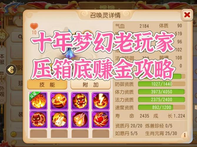 梦幻西游2新角色哪个最赚钱？深度分析职业潜力