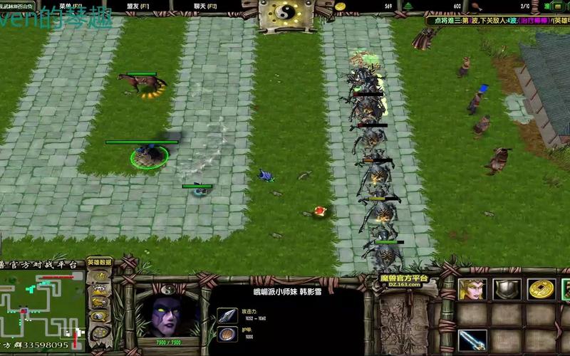 魔兽版混乱武林TD：经典塔防，重温武侠世界