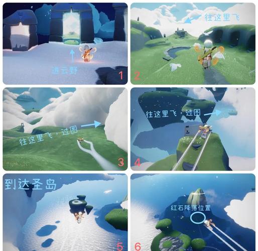 光遇巨兽荒原神坛在哪？完整路线图解速通秘籍