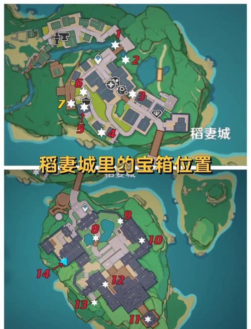 原神海祇岛占卜攻略：雷灵捕捉技巧及宝箱位置分享！