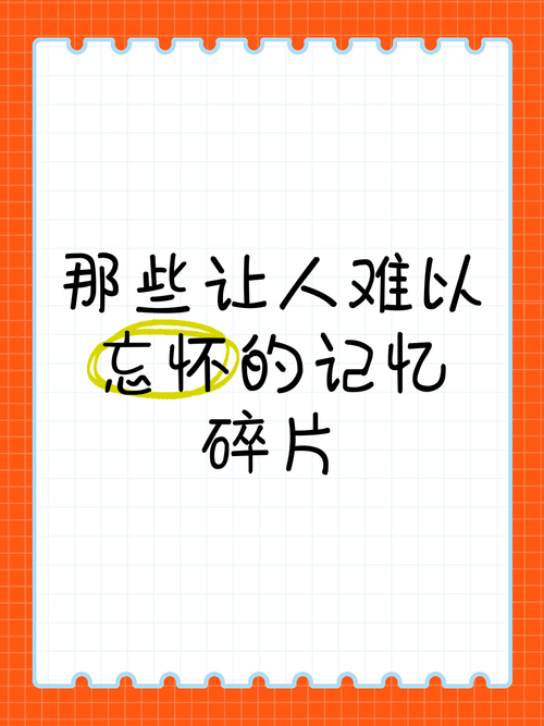 逝去的日子里：那些刻骨铭心的记忆碎片