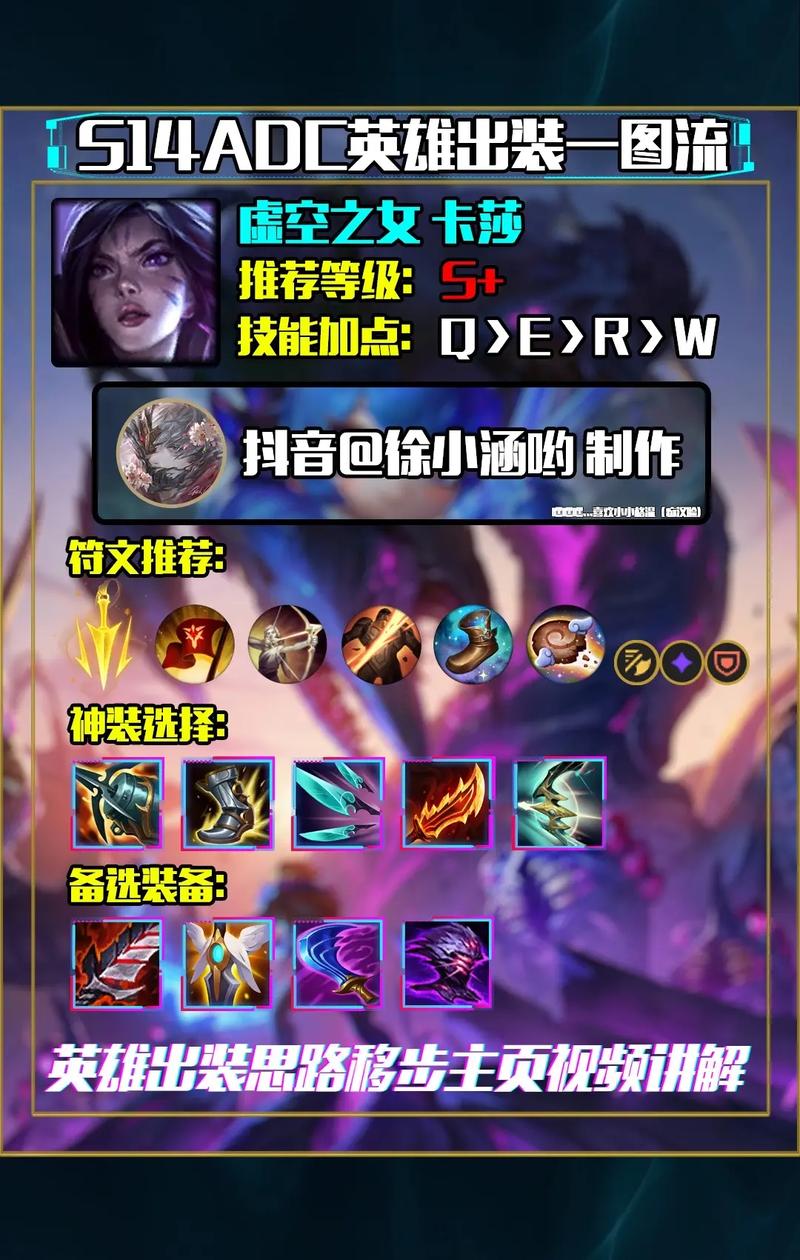 卡兹克天赋符文及出装教学，快速上手