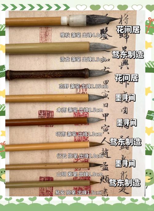 收藏家必看：毛笔中的珍品及鉴赏技巧