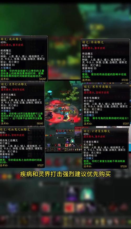 魔兽世界鲜血DK天赋指南：版本最强选择