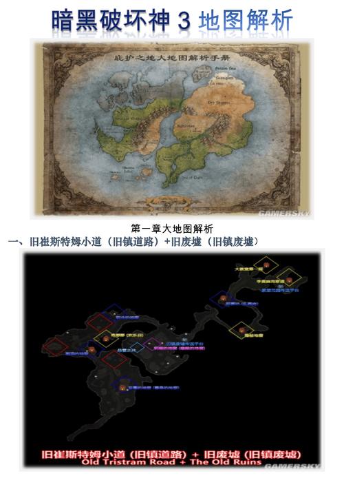 暗黑3第三章地图全解析：轻松掌握每个区域的秘密
