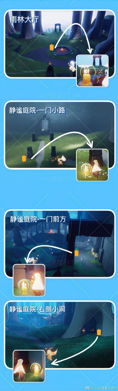 雨林神庙冥想点在哪里？图文详解光遇雨林神庙任务
