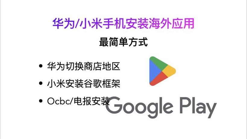 华为小米谷歌安装器：解决谷歌服务安装难题