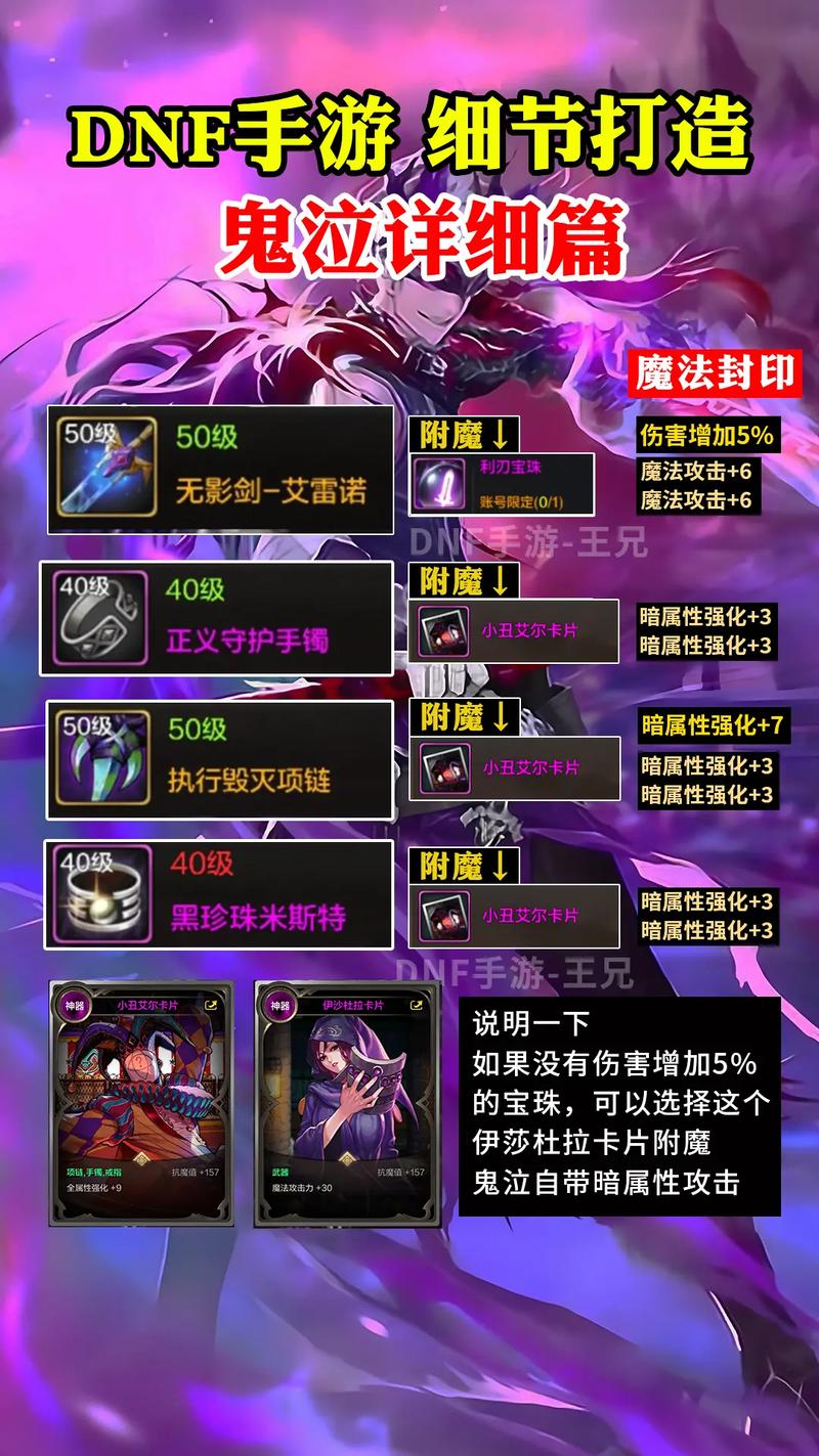 DNF手游鬼泣：零氪玩家的毕业之路与装备推荐