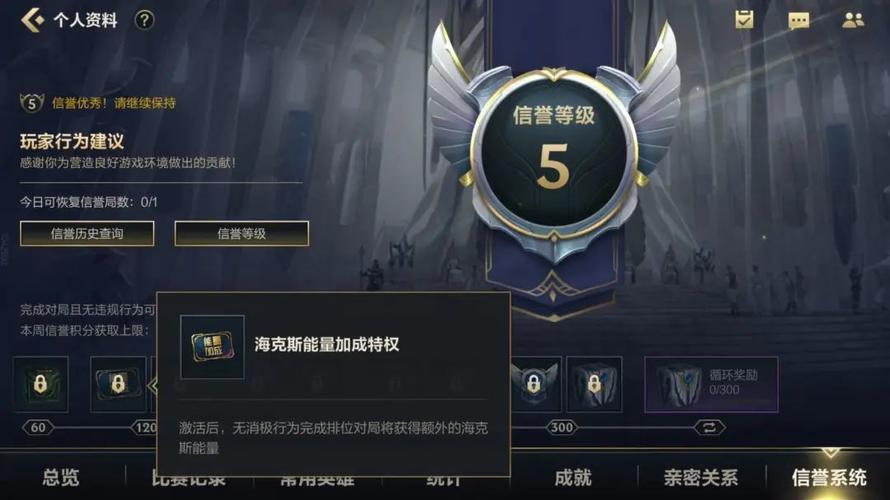 LOL声望快速提升攻略：轻松获得炫酷图标和奖励