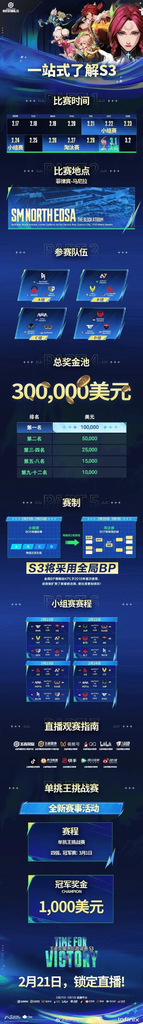 季中邀请赛直播地址及精彩看点抢先看，不容错过！