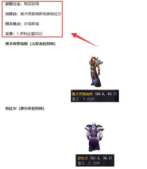 占星者声望奖励详解：装备、物品及声望等级奖励