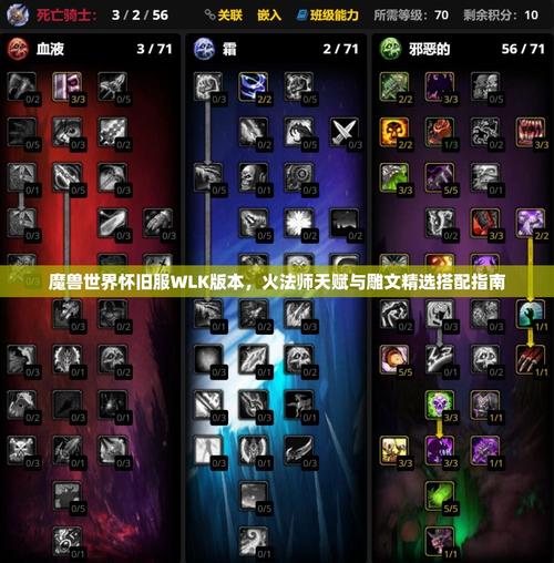 WLK怀旧服80火法加点攻略：最强输出天赋推荐