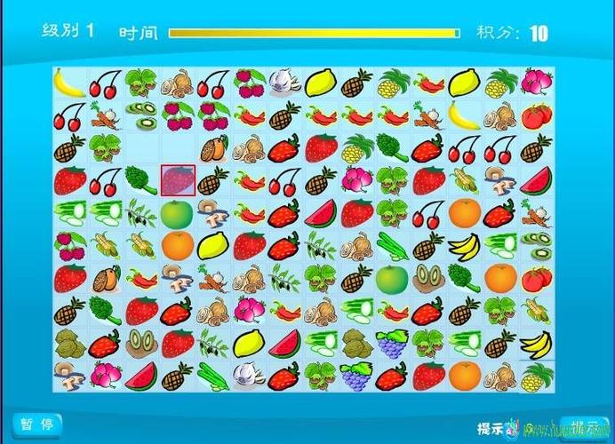 果蔬连连看：挑战你的眼力和反应速度！
