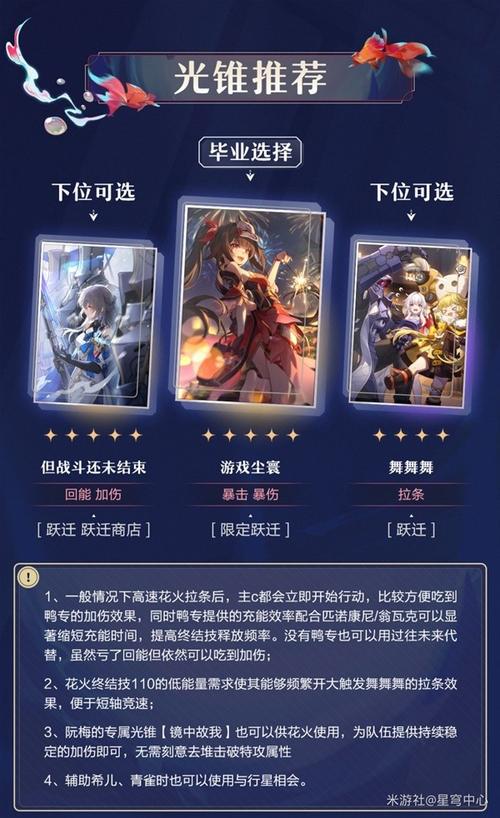 如何玩转星穹铁道花火？高玩教你轻松上手及队伍配置