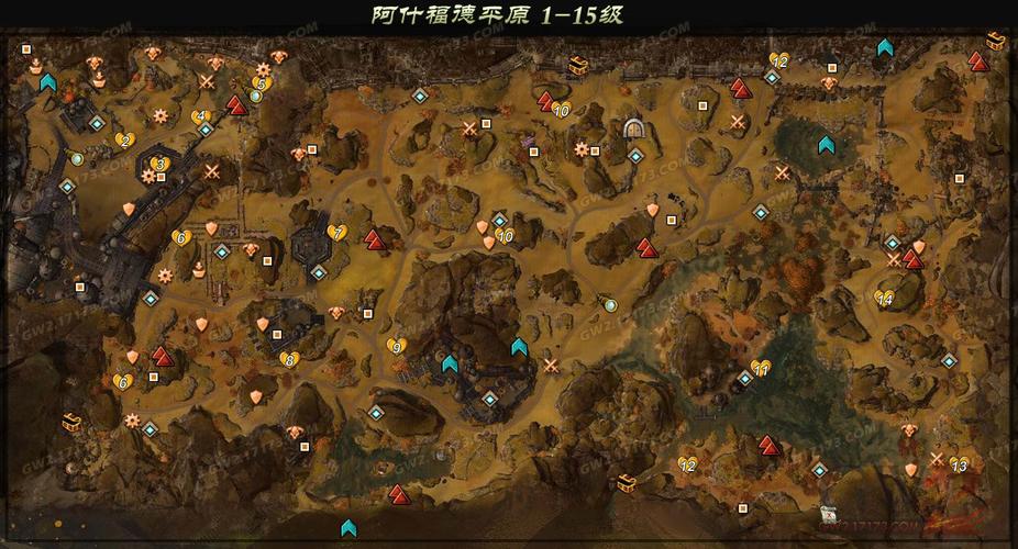 激战2跑图效率指南：新手必看地图及路线攻略