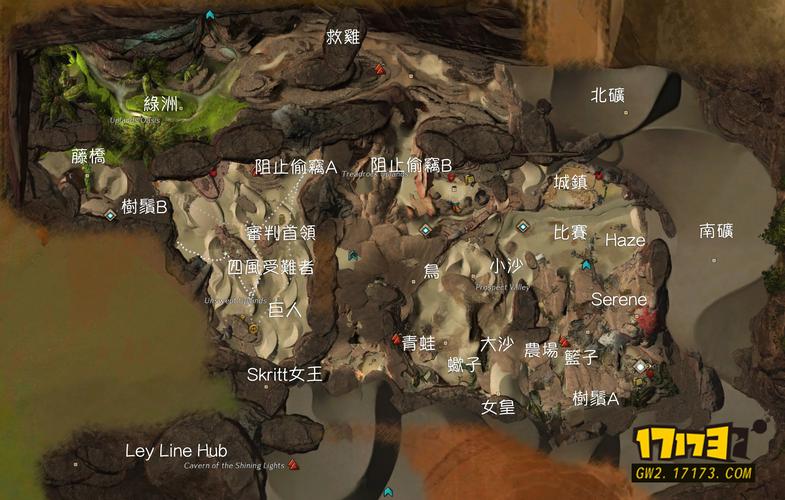 激战2跑图效率指南：新手必看地图及路线攻略