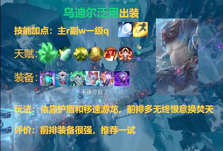LOL乌迪尔出装攻略：新手必看，轻松Carry全场！