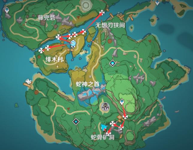 原神鸣草位置地图：轻松获取所有鸣草资源